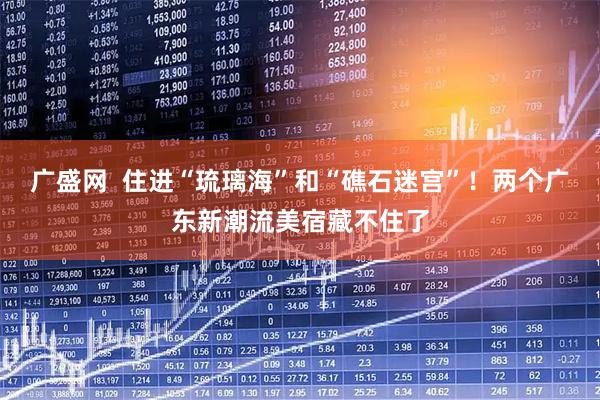 广盛网  住进“琉璃海”和“礁石迷宫”！两个广东新潮流美宿藏不住了