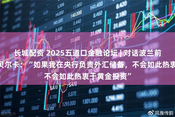 长城配资 2025五道口金融论坛 | 对话波兰前总理马雷克·贝尔卡：“如果我在央行负责外汇储备，不会如此热衷于黄金投资”